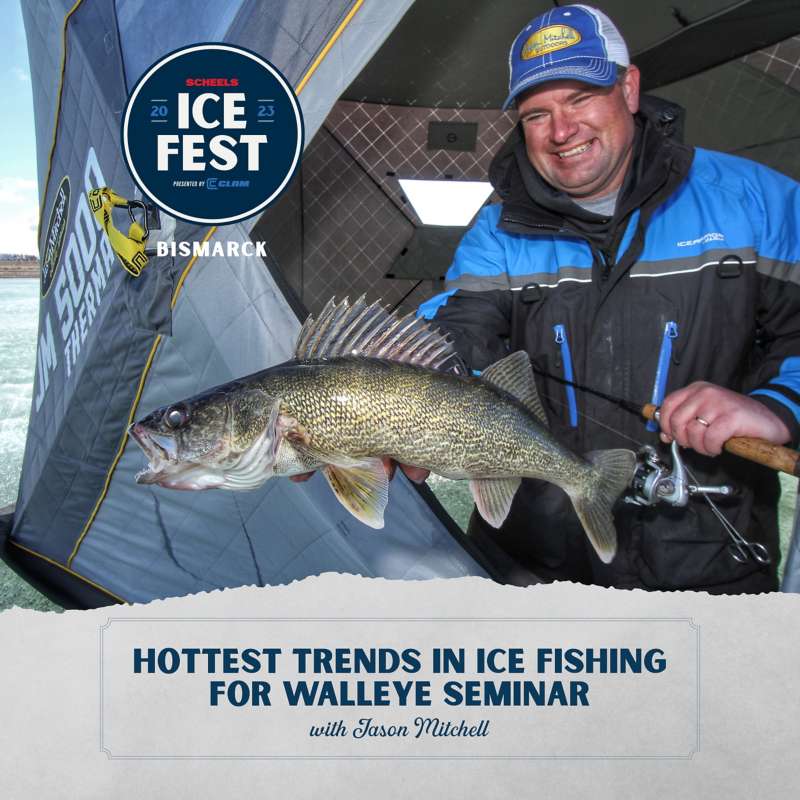 Bismarck SCHEELS Presents Jason Mitchell: Hottest Trends for Ice Fishing Walleye